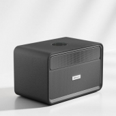 Тонколони HiFuture Passion X Black, 100W Output (Max.Power), Built-in Powerful DSP with DynaBoost Technology, Crafted Wood Cabin, Wireless 5.4, Two-Way Full Range Speaker System, Built-in 8000mAh High-Performance Battery System, Pair to Stereo Sound Syste