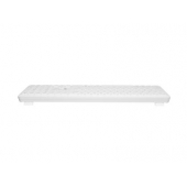 Клавиатура Natec Wireless Keyboard Tang US, BT+2.4GHz, Silent, Slim, White