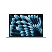 Лаптоп Apple MacBook Air 15.3: Apple M5 chip with 10-core CPU and 10-core GPU, 16GB, 512GB SSD - Sky Blue