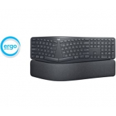 Клавиатура Logitech Wireless Keyboard ERGO K860, US INTL, Central, Graphite