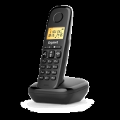 Безжичен DECT телефон Gigaset BASIC 100 - черен
