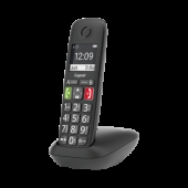 Безжичен DECT телефон Gigaset E290 - черен