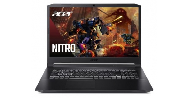 Лаптоп Acer Nitro 5, AN517-54-71J8, Core i7-11800H (2.3GHz up to 4.6GHz, 24MB), 17.3